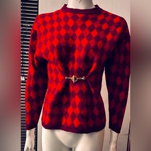 Salvatore  Fragamo sweater Size M Christmas 🎄 Ready
